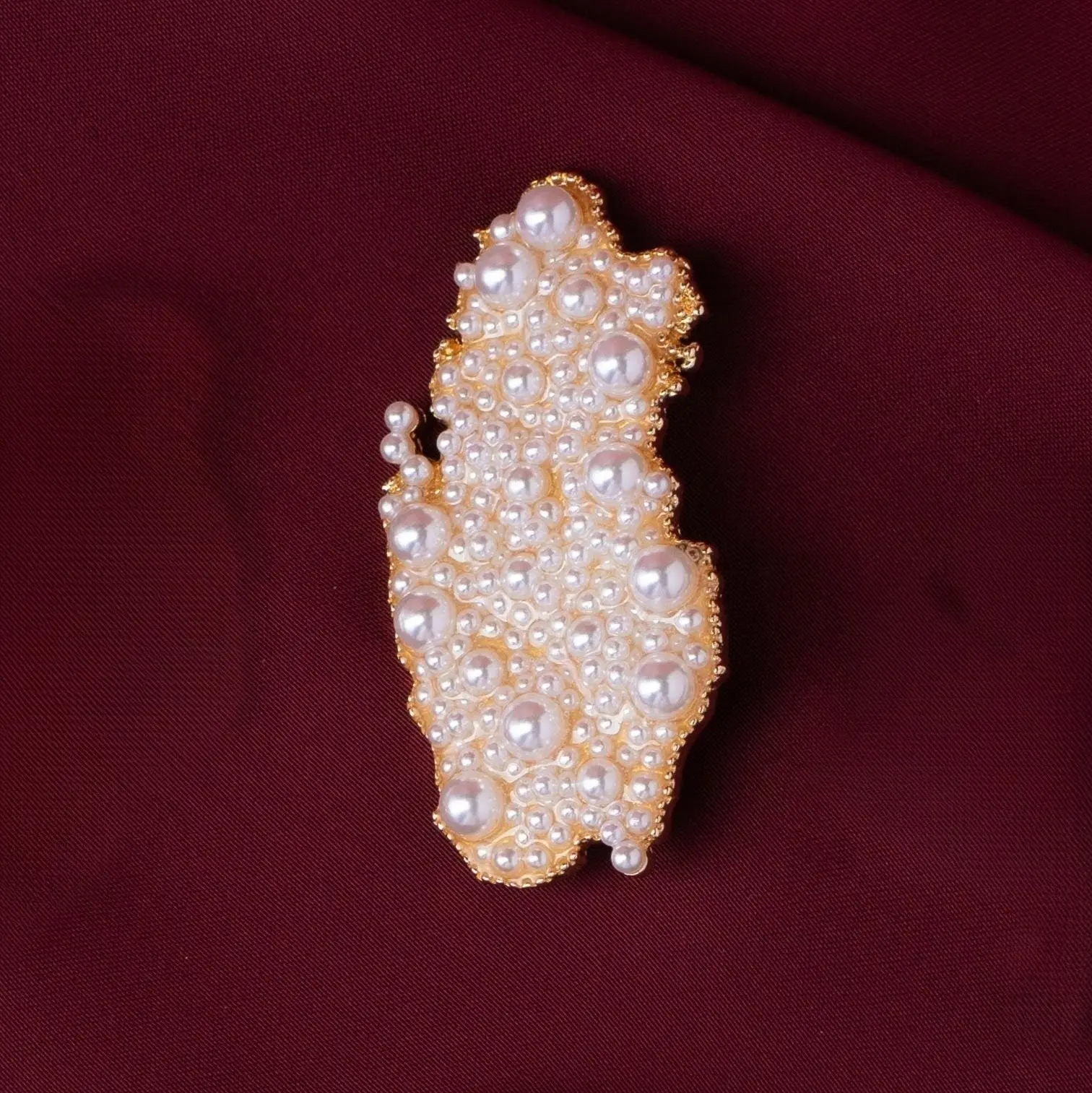 بروش اللؤلؤ - خريطة قطر